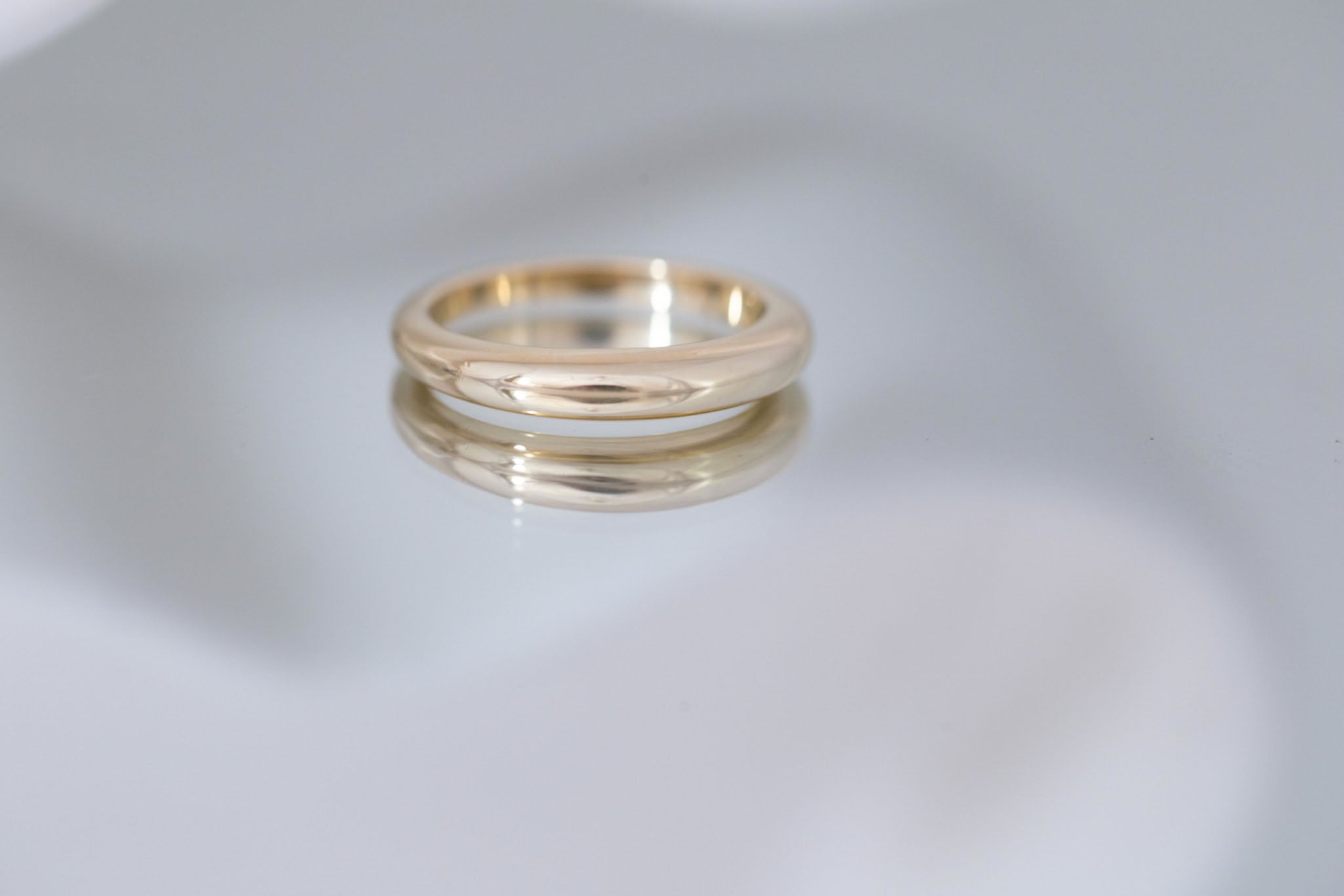 Dome Band | 14k Recycled Gold