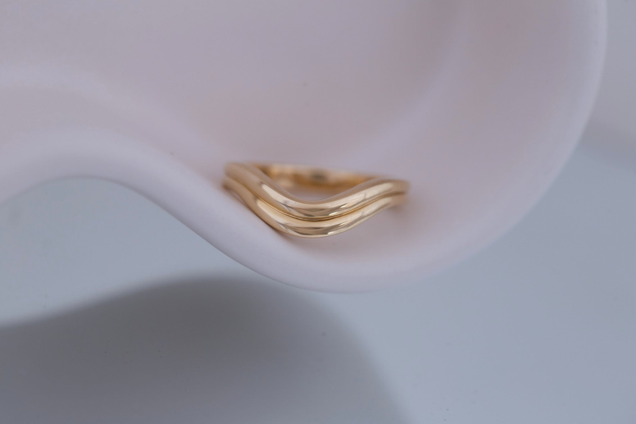 Dune Band | 14k Recycled Gold