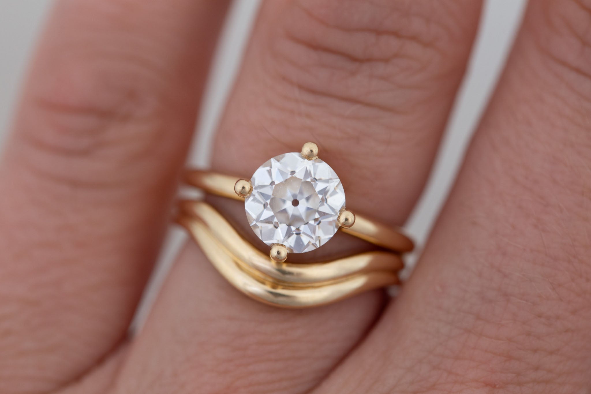 Dune Band | 14k Recycled Gold