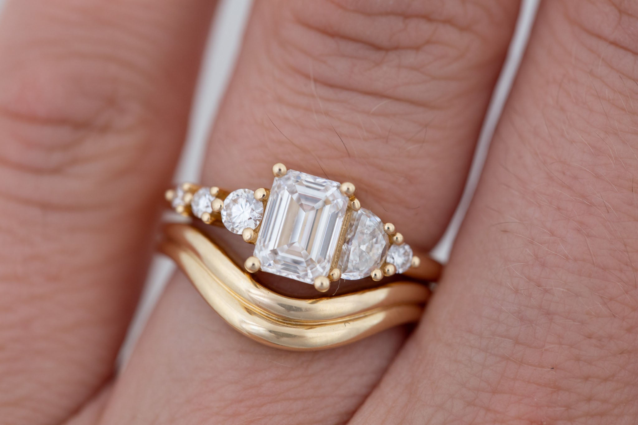 Dune Band | 14k Recycled Gold