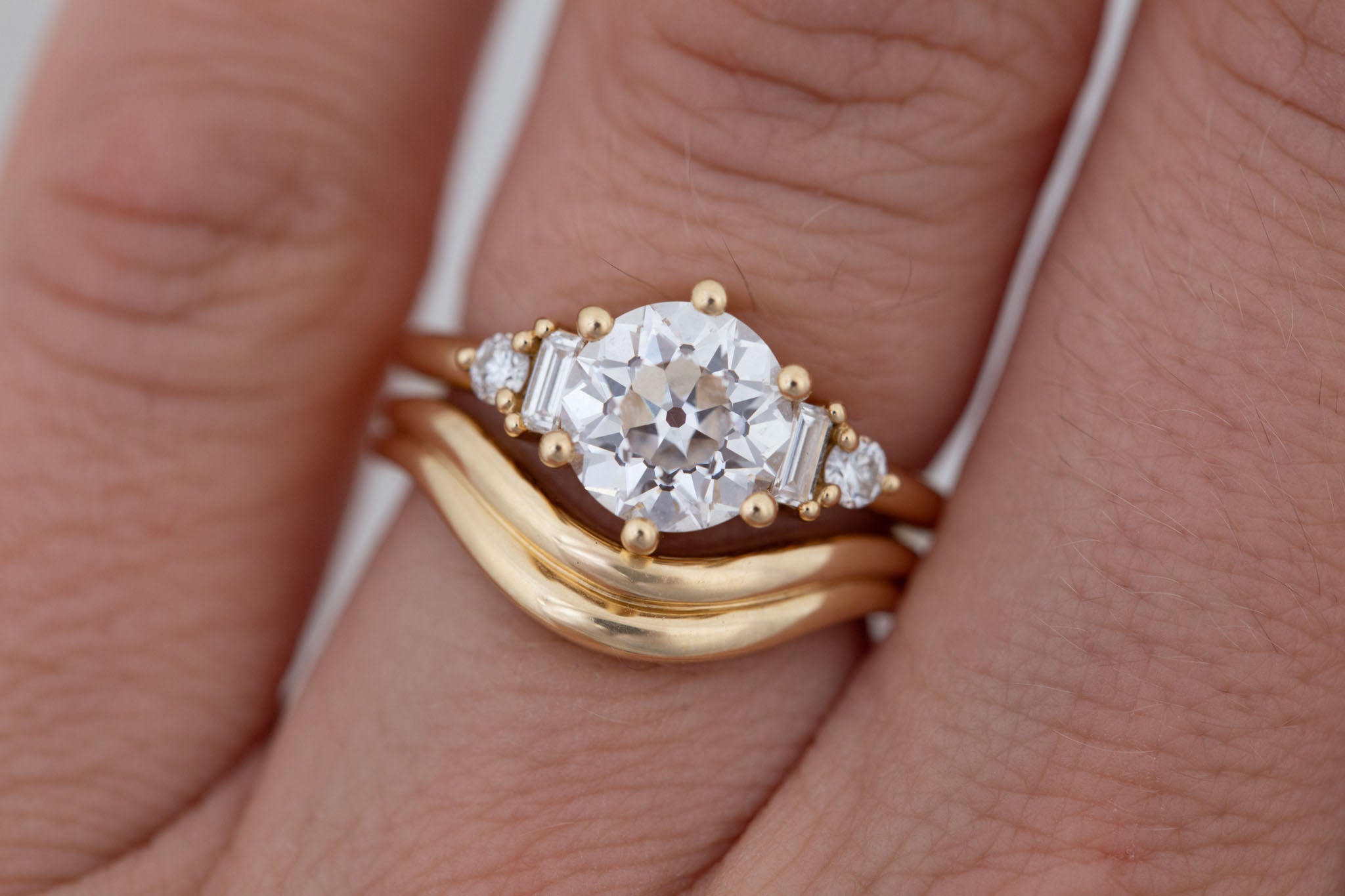 Dune Band | 14k Recycled Gold