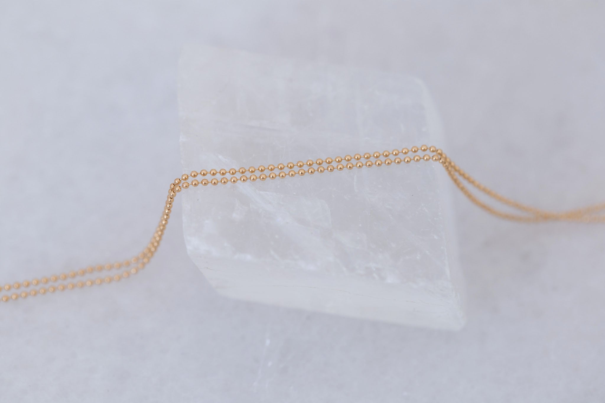 Bead Chain | 14k Recycled Gold