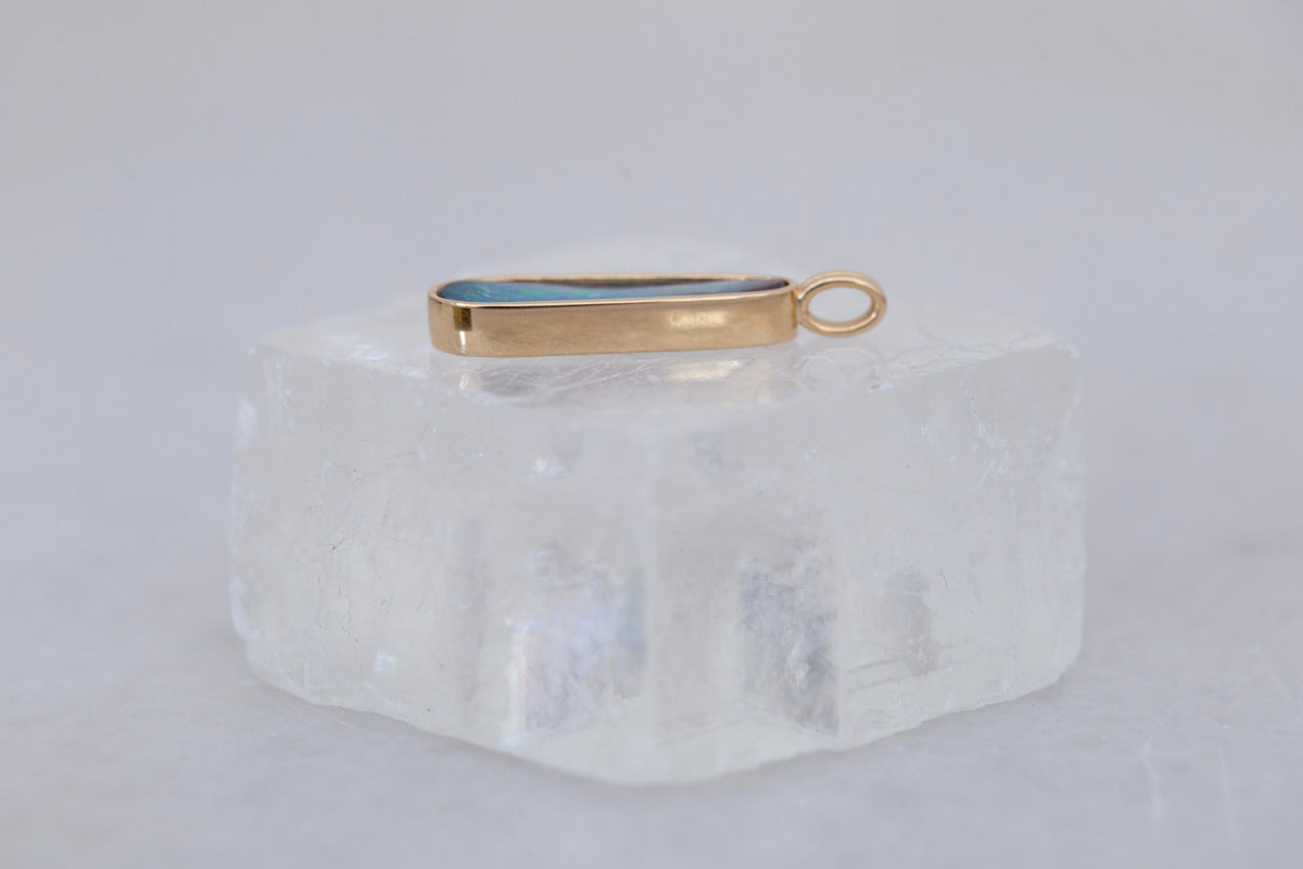 Relma Pendant | Opal 2.86 ct | 14k Yellow Gold | One of a Kind