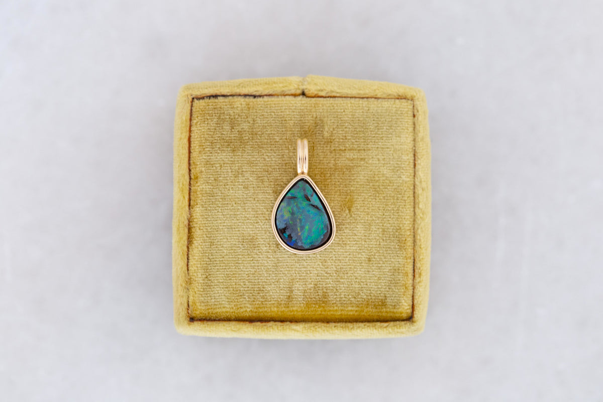 Relma Pendant | Opal 1.82 ct | 14k Yellow Gold | One of a Kind