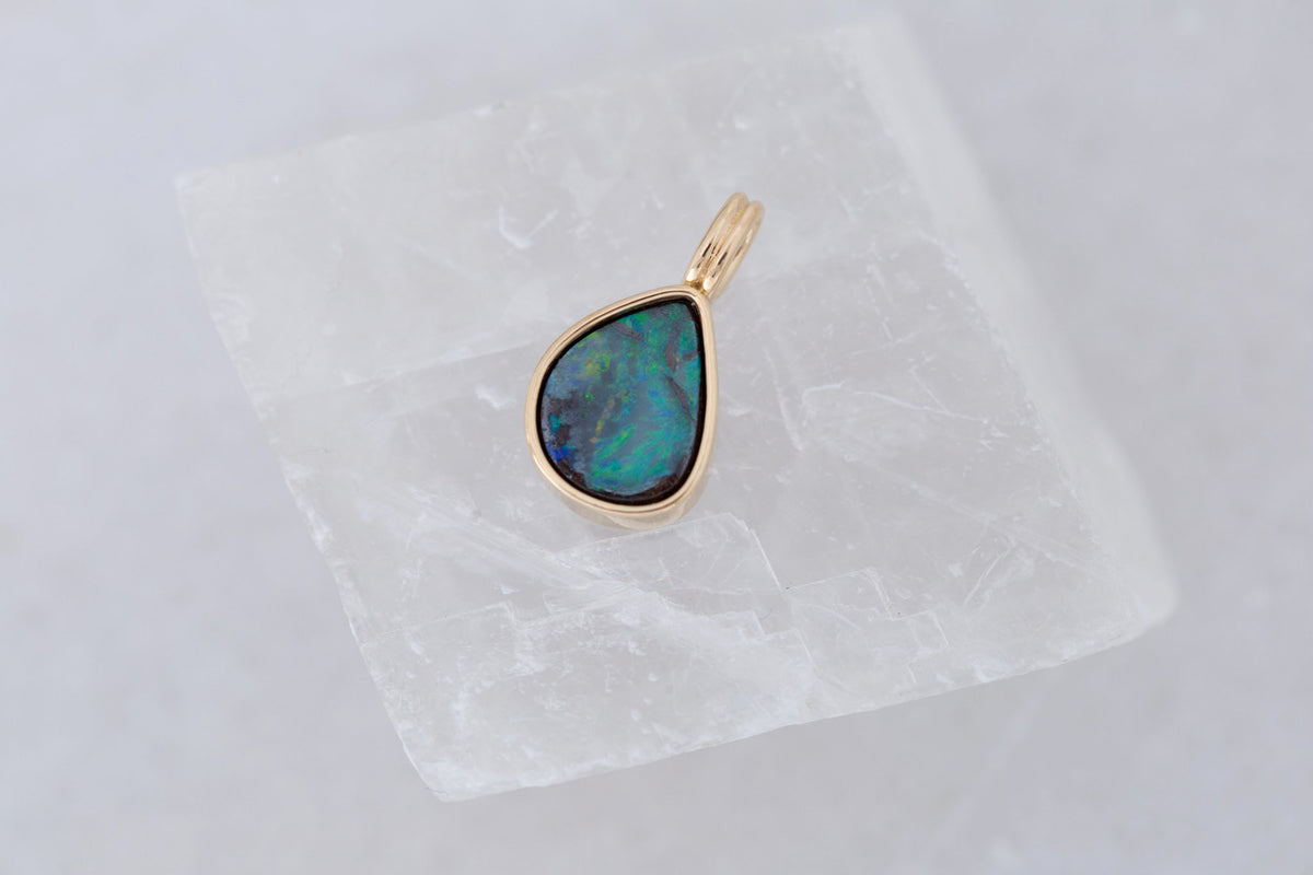 Relma Pendant | Opal 1.82 ct | 14k Yellow Gold | One of a Kind