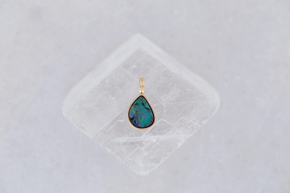 Relma Pendant | Opal 1.82 ct | 14k Yellow Gold | One of a Kind