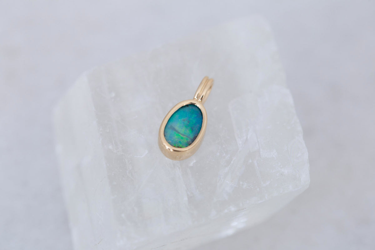 Relma Pendant | Opal 1.17 ct | 14k Yellow Gold | One of a Kind