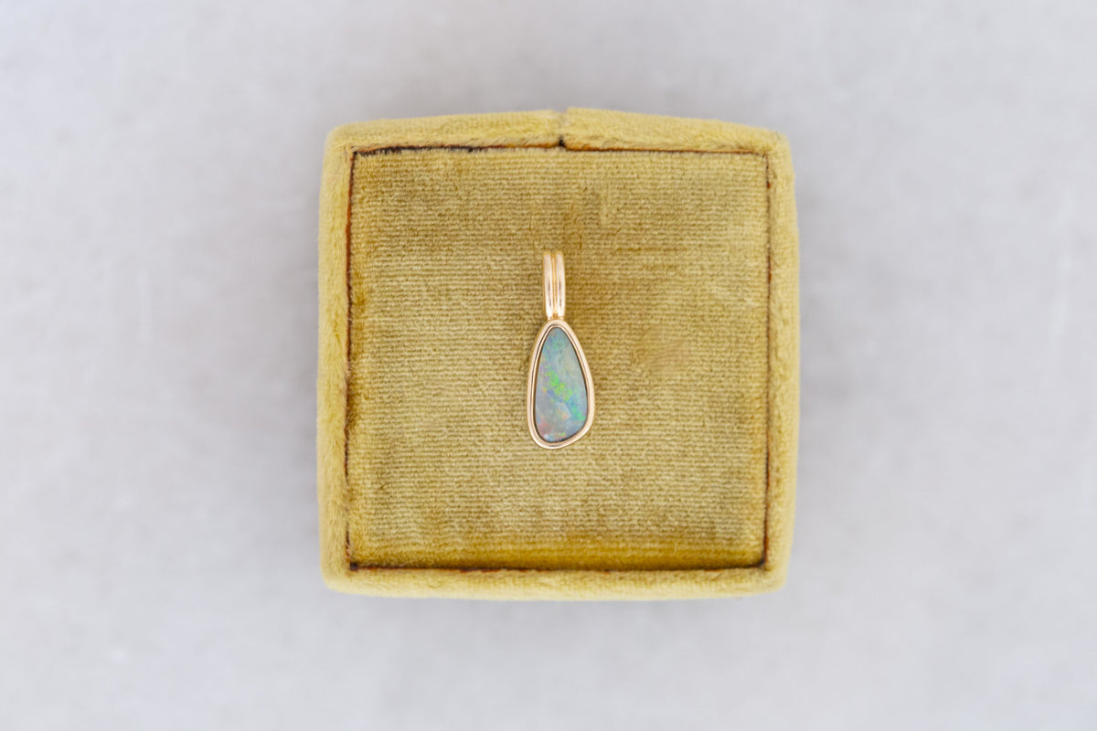 Relma Pendant | Opal 0.86 ct | 14k Yellow Gold | One of a Kind