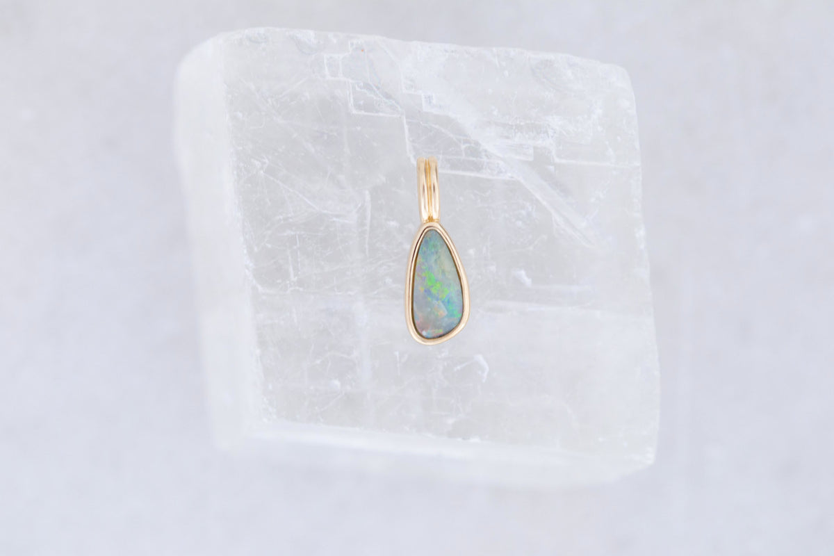 Relma Pendant | Opal 0.86 ct | 14k Yellow Gold | One of a Kind