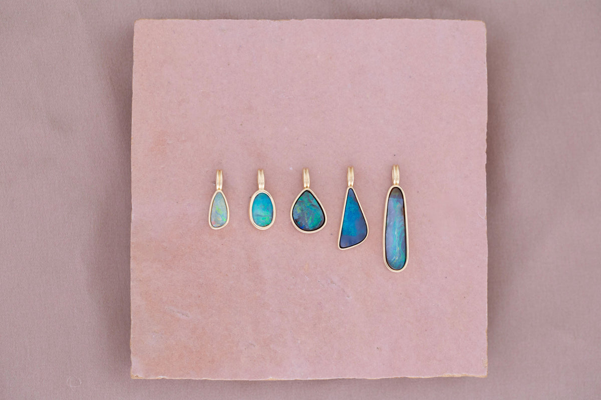 Relma Pendant | Opal 1.17 ct | 14k Yellow Gold | One of a Kind