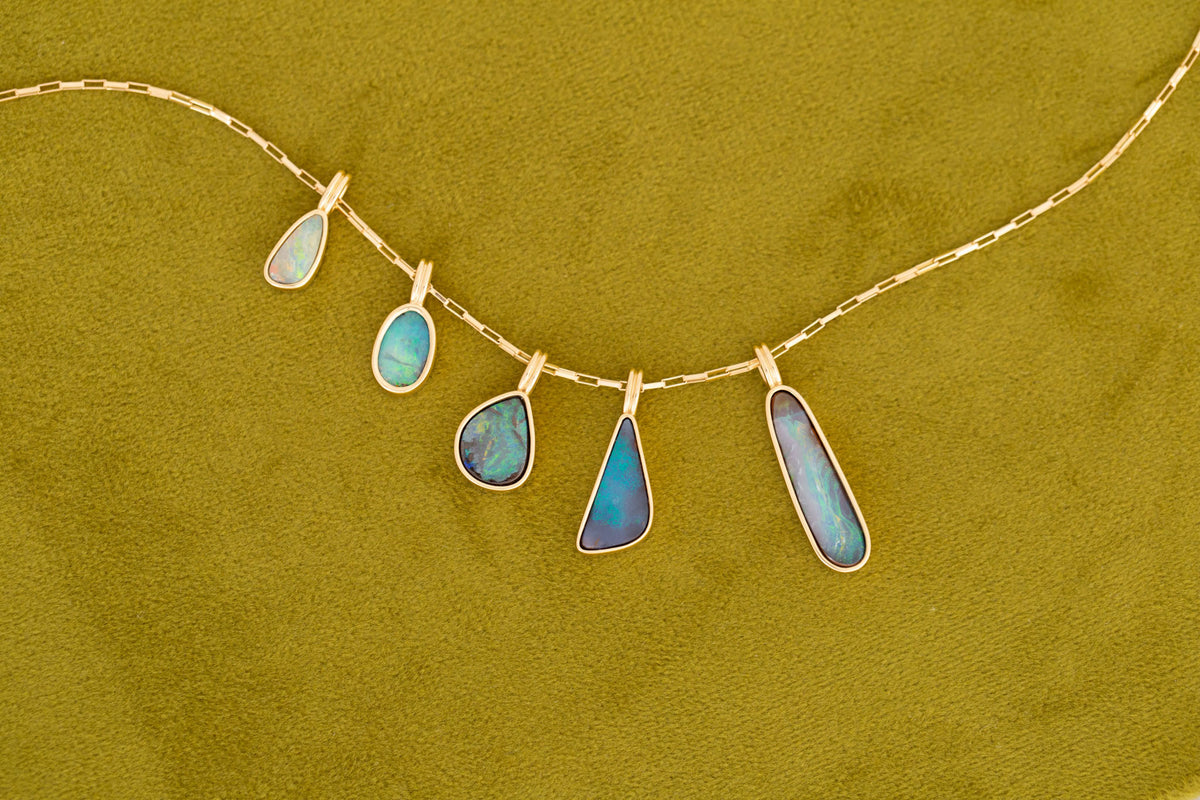 Relma Pendant | Opal 1.17 ct | 14k Yellow Gold | One of a Kind